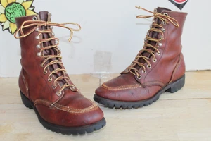Vintage Red Wing Sport Men's Browns Boots, Size 6 D (Womans Size 7) USA Made. - Picture 1 of 14