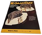 1986 Nfl Game Day Conference Championship Program Bears V Rams 1/12/1986