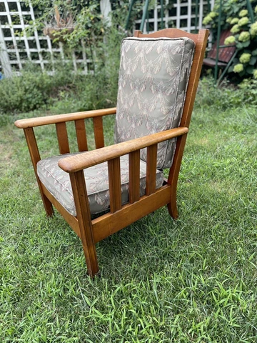 Living Room Chair Solid Rock Maple Lounge Chair Cover