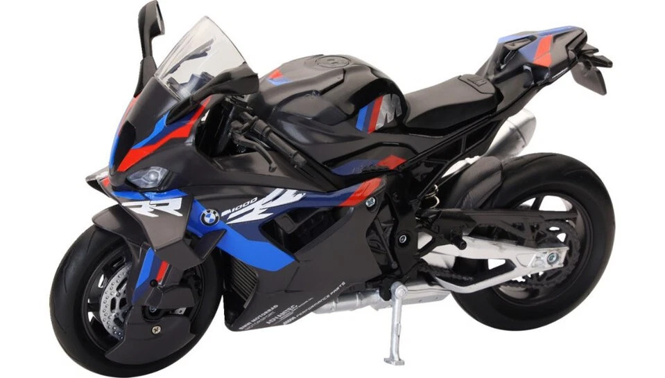 Bicicleta deportiva BMW M 1000RR modelo de juguete 1:12 de New Ray 58443 Foto 1 de 1