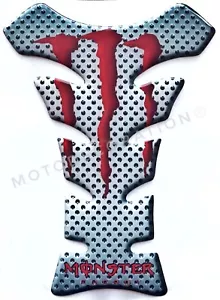 MONSTER PROTEZIONE DEL SERBATOIO YAHAMA HONDA SUZUKI & Other TANK PAD PROTECTOR - Foto 1 di 1