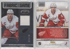 2012-13 Certified Fabric of the Game /299 Nicklas Lidstrom #FOG-NLI HOF