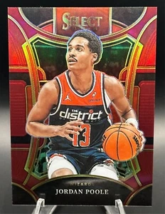 2023-24 Panini Select - Jordan Poole Red /175 - Washington Wizards #383 - Bild 1 von 2