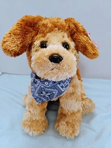 Ty Classic Scoundrel Puppy Dog Bandana Plush Stuffed Animal Toy TySilk 12” - Imagen 1 de 10