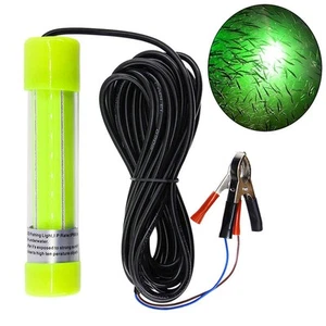 Underwater Fishing Light Super Bright 16000 Lumens 20W 12V LED Submersible Fi... - Picture 1 of 7