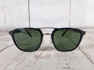 Prada SPR 12T Ladies Pilot Style Black Frame Green Lens Designer Sunglasses - Picture 1 of 4