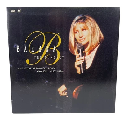 Barbra Streisand The Concert LaserDisc 1994 Music Columbia Music Video Foto 1 de 3