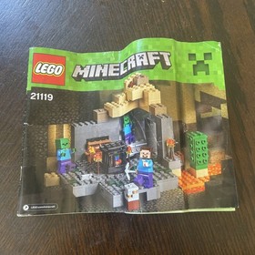 LEGO Minecraft 21119: The Dungeon Instructions Only | Sold As Is | Free Shipping