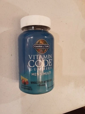 Vitamin Code® Gummies, Men's Multi, Lemon Berry, 90 Gummies - Image 1 of 2