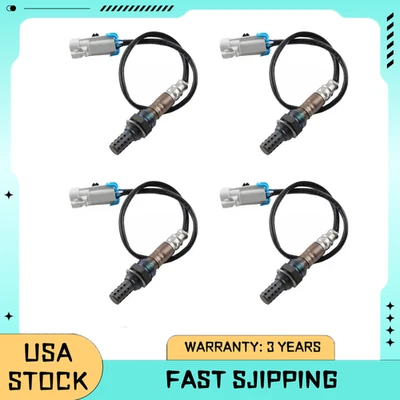 For 2003-05 Chevrolet Tahoe GMC Yukon Cadillac 5.3L V8 4x Oxygen Sensor Up+Down - Image 1 of 4