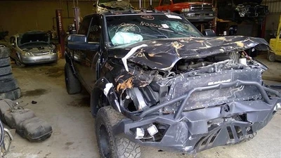 Used Left Door Mirror fits: 2015 Ram Dodge 2500 pickup Power 7x11`` black L. w/t Foto 1 de 4