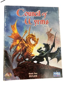 Council Of Wyrms Book One: Rules 2nd Ed Bill Slavicsek AD&D TSR 1994 PB - Picture 1 of 2