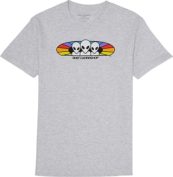 CAMISETA ALIEN WORKSHOP SPECTRUM SS GRIS JASPEADO MEDIO Foto 1 de 1