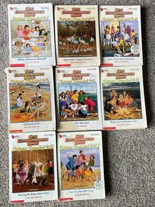 The Baby-Sitters Club Super Special PB Books Ann M. Martin Lot Of 8 Books - Foto 1 di 6