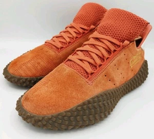 Adidas Originals Kamanda Raw Amber Burnt Orange Suede Leather Men's UK 7 DB2776 - Picture 1 of 15