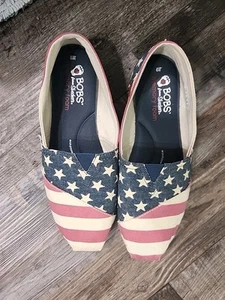 Bobs' Memory Foam American Flag Sz N9 - Picture 1 of 8