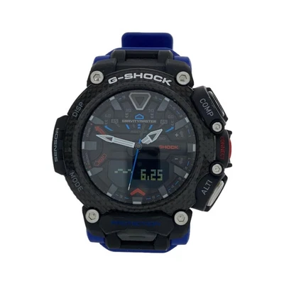 Casio G-Shock GR-B200-1A2 Gravitymaster Bluetooth Reloj Solar Negro Azul Japón Foto 1 de 4