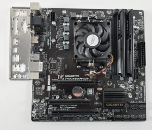AMD A4 4000 + Gigabyte GA-F2A88XM + 8GB DDR3 + CPU Kühler - Bild 1 von 2