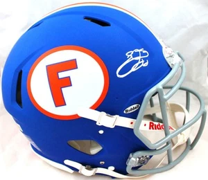 Emmitt Smith Signed Florida Gators Blue F/S Speed Authentic Helmet*Front-BAWHolo - Picture 1 of 12