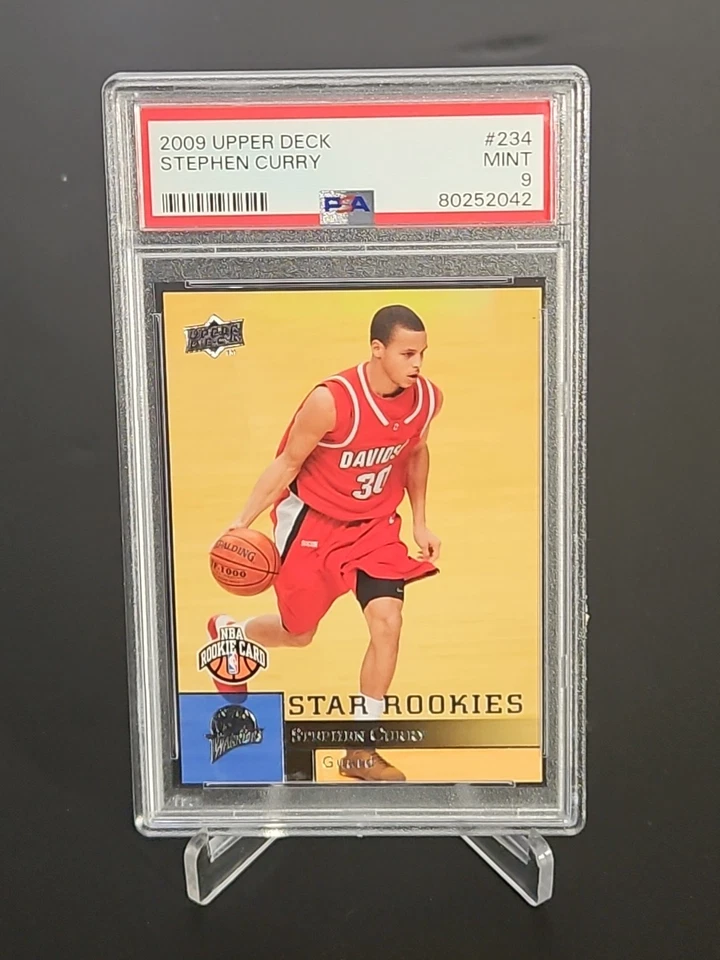 2009 Upper Deck  Stephen  Curry  Rookie card golden state warriors - Image 1 of 4
