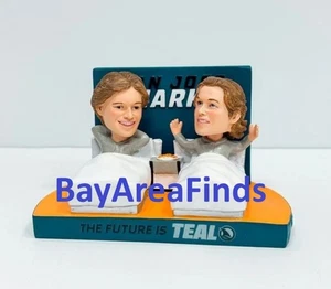San Jose Sharks Macklin Celebrini Will Smith bobblehead SGA 10/9 2025 SJ Bobble - Picture 1 of 1