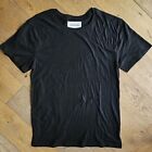 Made By Mija Solid Black Oversized T-Shirt Xl