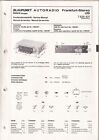 Service Manual-Anleitung für Blaupunkt Frankfurt Stereo US 7 635 421 ab Nr.1 200