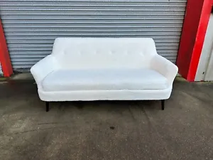 Made.com 2/3 Seater Sofa in White Sheepskin. RRP £795 - Picture 1 of 5