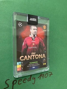 Topps Total Football Champions League 21/22 Legend Cantona Manchester  #100 - Bild 1 von 1