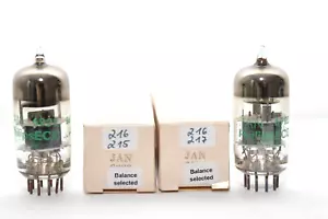 Par de tubos de audio profesionales Philips ECG JAN6922 / E88CC / CCa a juego, NOS - Imagen 1 de 8