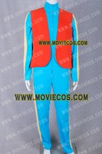 Star Wars Greedo Jumpsuit Orange Vest Cosplay Costume Halloween Fast Shipping