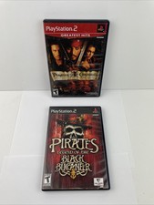 Pirates of the Caribbean: The Legend of Jack Sparrow + Black Buccaneer PS2 Lot