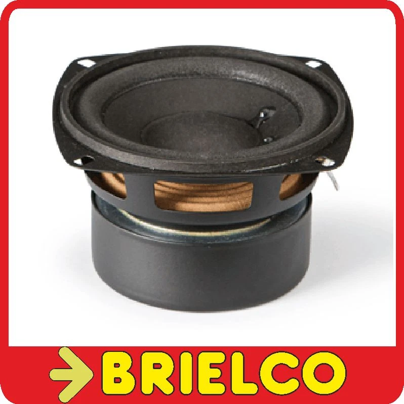 ALTAVOZ DE IMAN BLINDADO 4" 100MM 4 OHMIOS 25W MAX 15W RMS 105X105X64MM BD1349 - Imagen 1 de 1