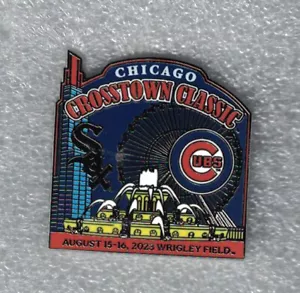 Chicago Cubs Vs Chicago White Sox Aug 2023 Wrigley Field Crosstown Classic Pin - Picture 1 of 2