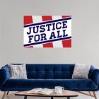 Justice For All Poster Art Print,  Home Decor