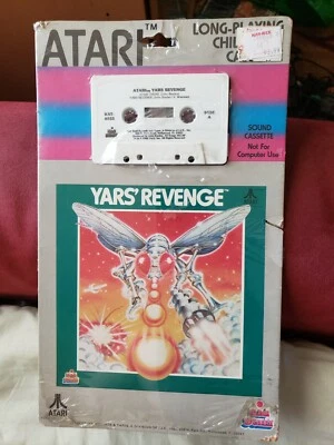 RARE ATARI 2600 - YAR’S REVENGE - FACTORY SEALED - HANGTAB  - ATARI 1982 YARS - Image 1 of 4