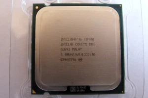 Intel Core2Duo E8400 - 3,0 GHz Dual-Core LGA775 ; CPU ; Prozessor ; SLB9J, SLAPL - Bild 1 von 2