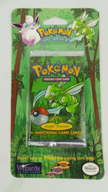 Wizards of the Coast Pokemon Jungle Booster Factory Scyther Art - 11 Pack Cards