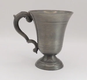 Alter Trinkbecher aus Zinn Zinnbecher Becher gebraucht - Bild 1 von 7