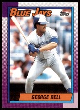 1990 Topps George Bell Baseball Cards #170