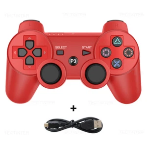 Bluetooth Wireless Game Controller Gamepad Joypad Joystick For PlayStation 3 PC - Picture 1 of 16