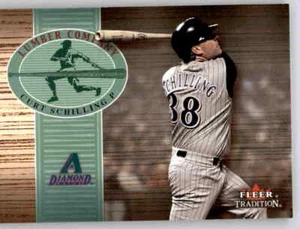 2002 Fleer Tradition Lumber Company Curt Schilling Insert Diamondbacks #10 - Picture 1 of 2