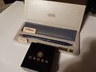 Cross Century Classic Matte Blue and 23kt Gold 0.5mm Pencil Brand New Gift