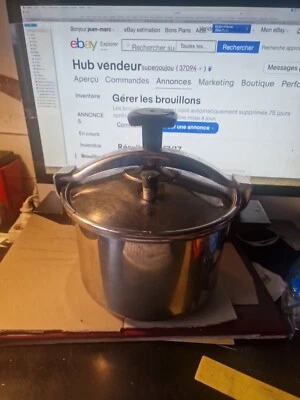 Cocotte Minute Seb 8 l..... Réf 3 - Photo 1/4