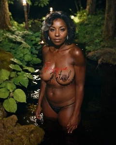 Nude Print Old Mature Woman 10x8 Photograph Naked Fine Art Women Photo C1044 - Picture 1 of 4