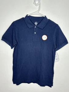 Wonder Nation Polo Shirt Boys Size XL 14-16 Navy Short Sleeve School Uniform - Picture 1 of 5