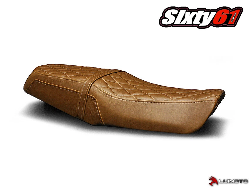 Funda asiento Honda CB1100 2013 2014 2015 2016 Luimoto marrón claro Foto 1 de 4
