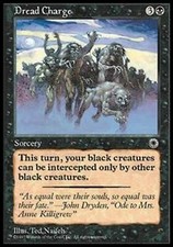 Mrm english dread charge mtg magic por