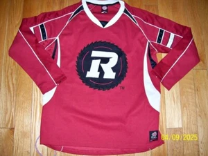 Ottawa Red Blacks CFL Long Sleeve Jersey Size XL - Picture 1 of 2