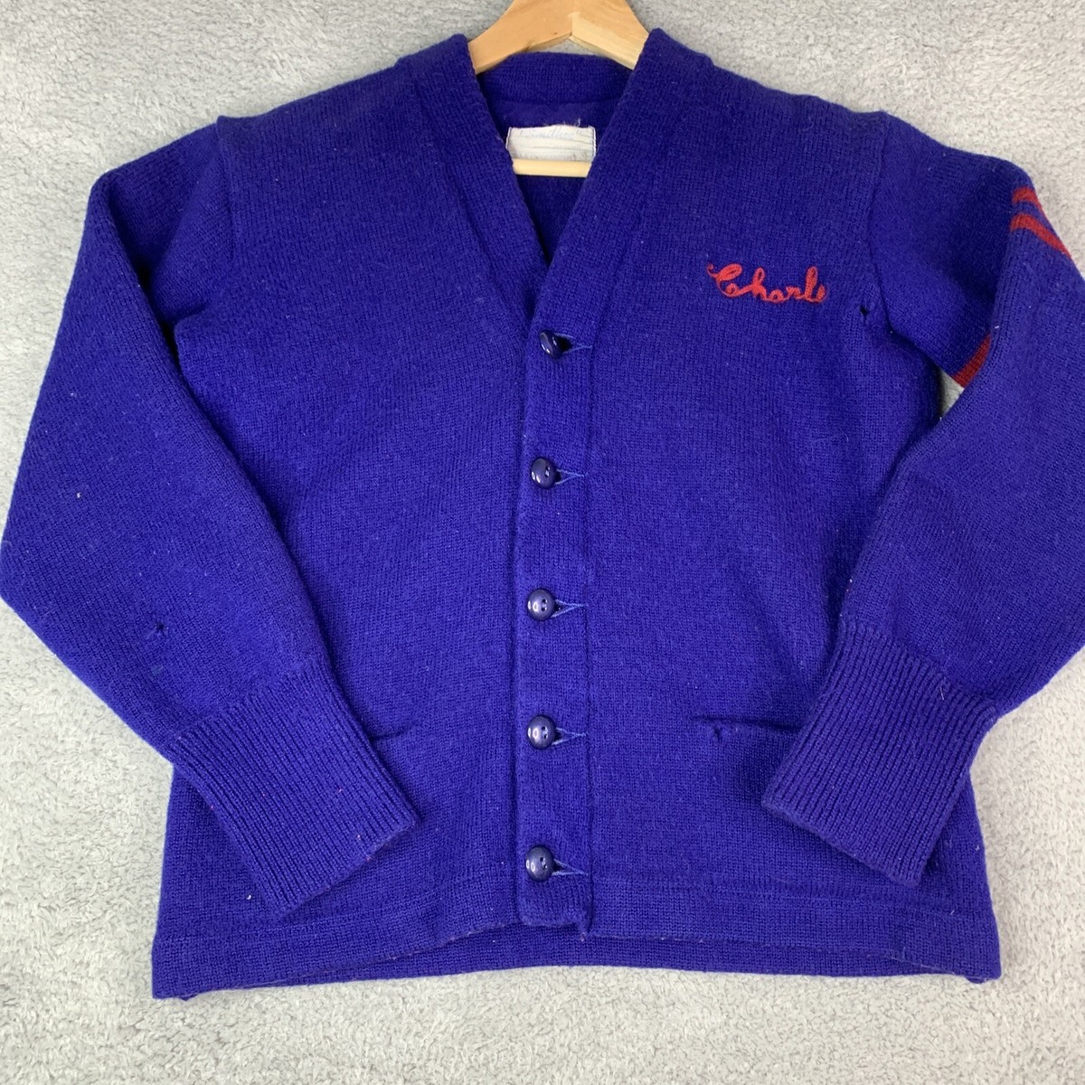 Blue Original 1950s Vintage Sweaters for Men for sale | eBay